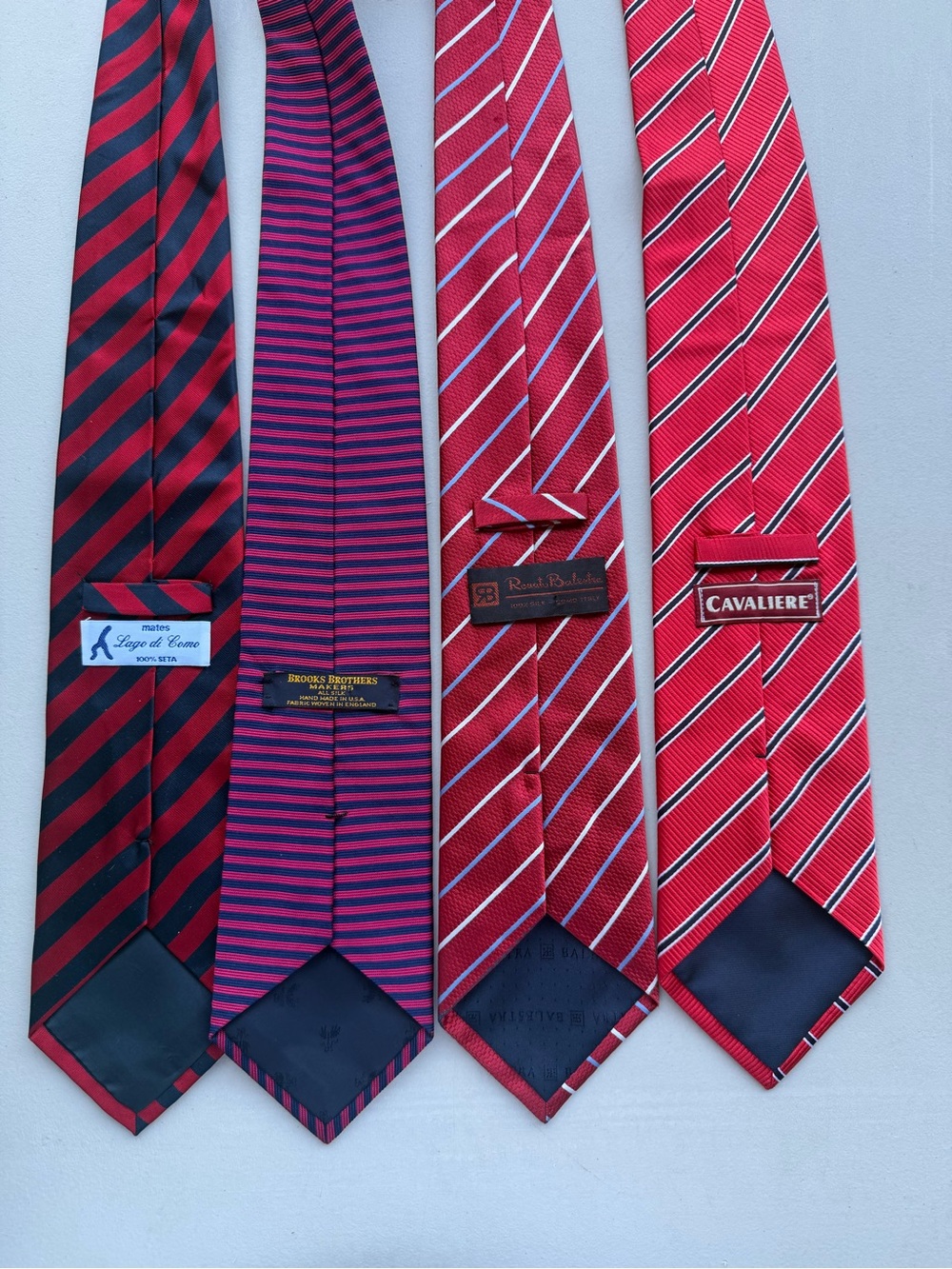 Lot of 4 Men’s 100% Silk Ties ref #5527